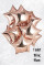 Yildiz Folyo Balon 18 İnç Rose Gold