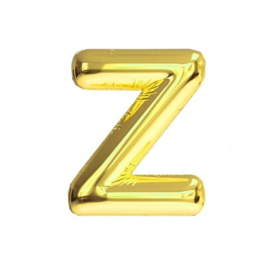16 Inc Folyo Balon Harf Altin Z