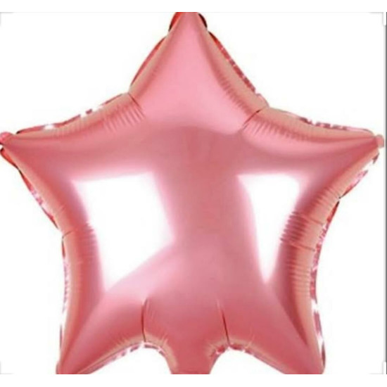 Yildiz Folyo Balon 18 İnç Pembe