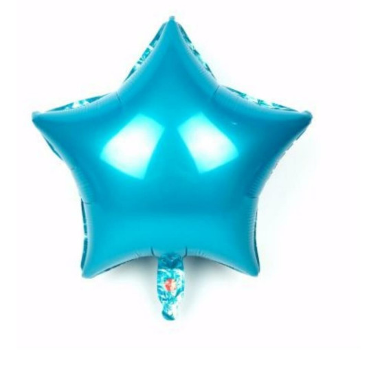 Yildiz Folyo Balon 18 İnç Mavi̇