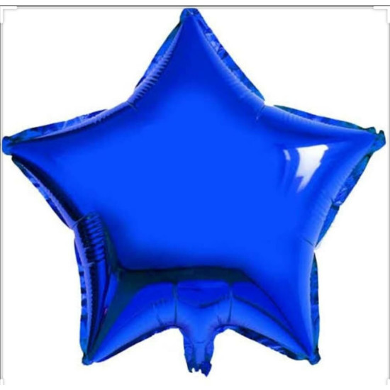 Yildiz Folyo Balon 18 İnç Laci̇vert