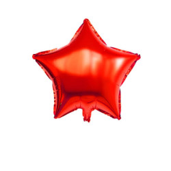 Yildiz Folyo Balon 18 İnç Kirmizi