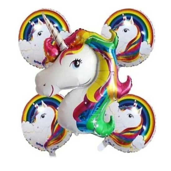 Set üni̇corn Folyo Balon