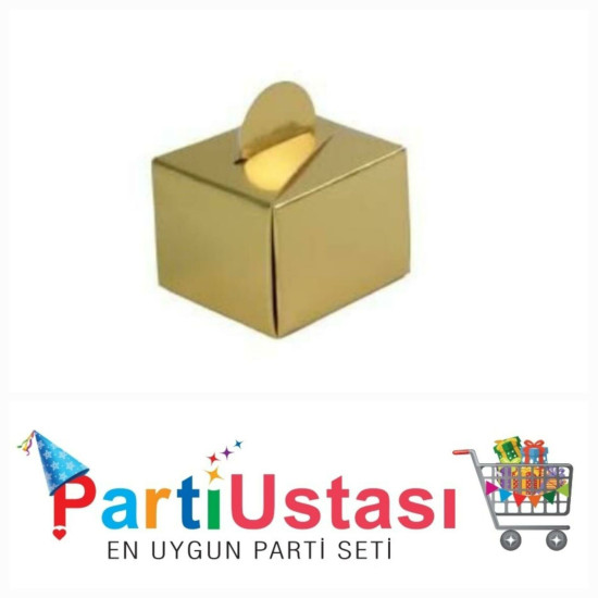 Lokum Kutusu Gold  50 Ad