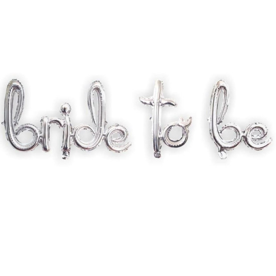 Set Bride To Be Koreografi̇ Folyo Balon Gümüş