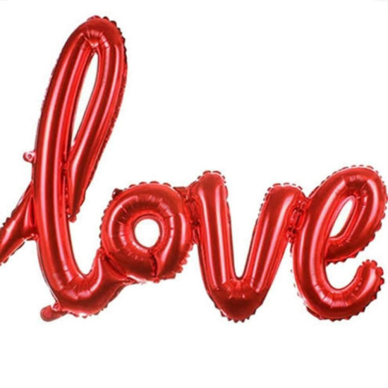 Love Büyük Folyo Balon 65 X 108 Cm