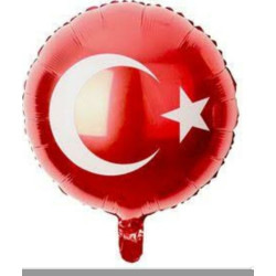 TÜRK BAYRAK 18 İNC FOLYO BALON