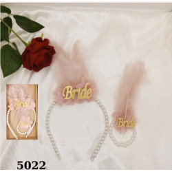 Set Taç İnci̇li̇ Pembe Gold