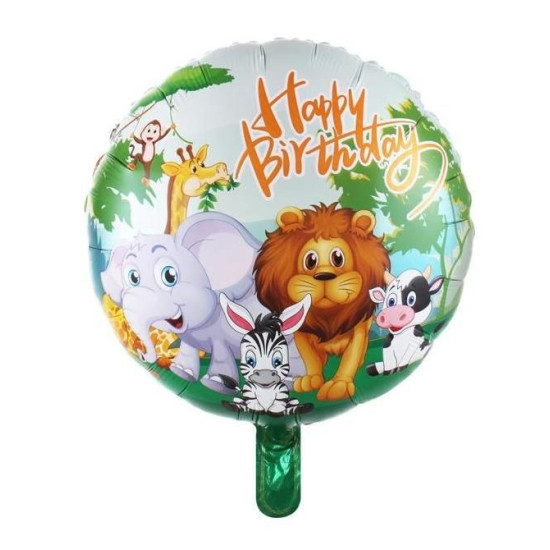 SAFARİ BALON YUVARLAK 18İNÇ