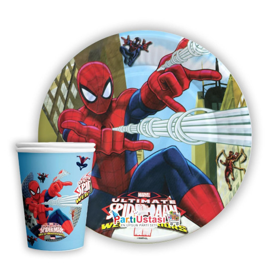 Tabak Bardak örümcek Adam