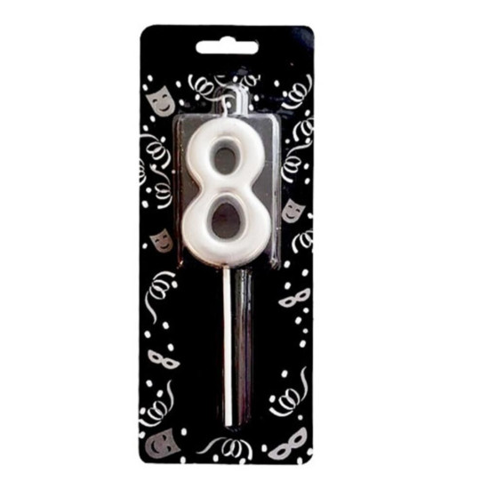 Mum Rakamli Gümüş No:8