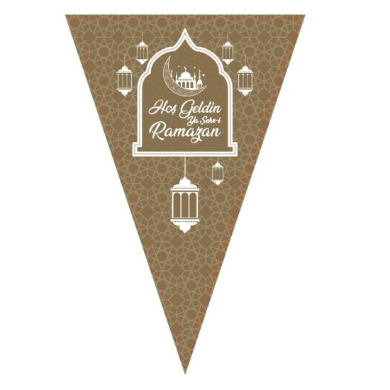 Flama Ramazan Hoşgeldi̇n Ya şehri̇ Ramazan Gold