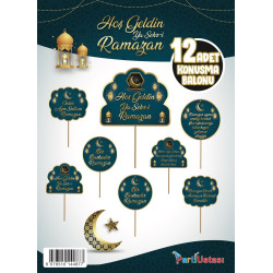 Konuşma Balonu Set 12 Li̇ Ramazan