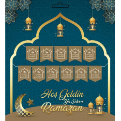 Yazi Zarf Banner Ramazan Gold