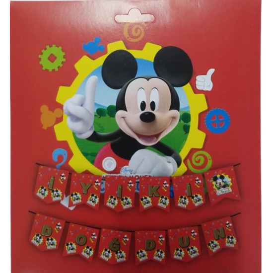 YAZI ZARF BANNER MİCKEY