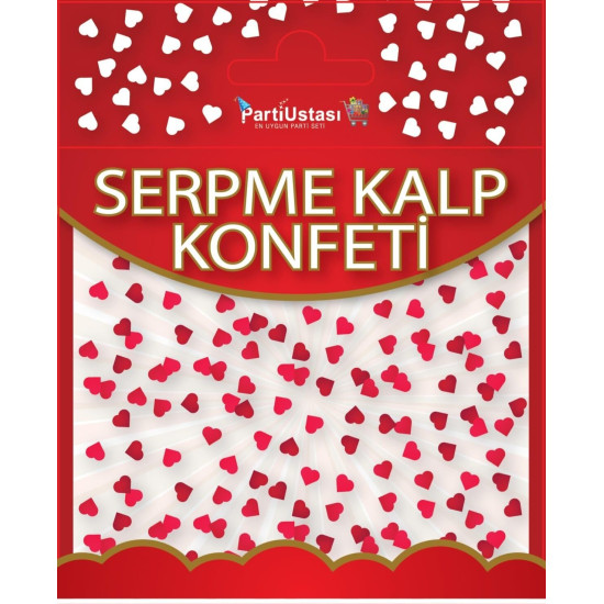 Balon Pulu Kalp Parlak Küçük Kirmizi Balon Pulu Kalp Parlak Küçük Kirmizi
