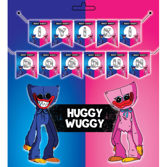 Yazi Zarf Banner Huggy Wuggy