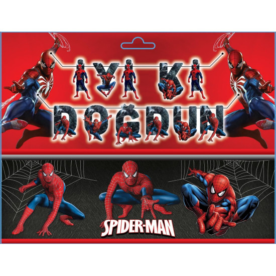 Yazi 3d Banner örümcek