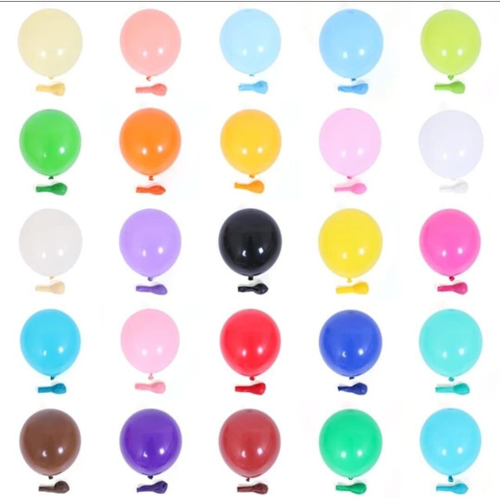 Balon Pastel Kirmizi 100 Lü