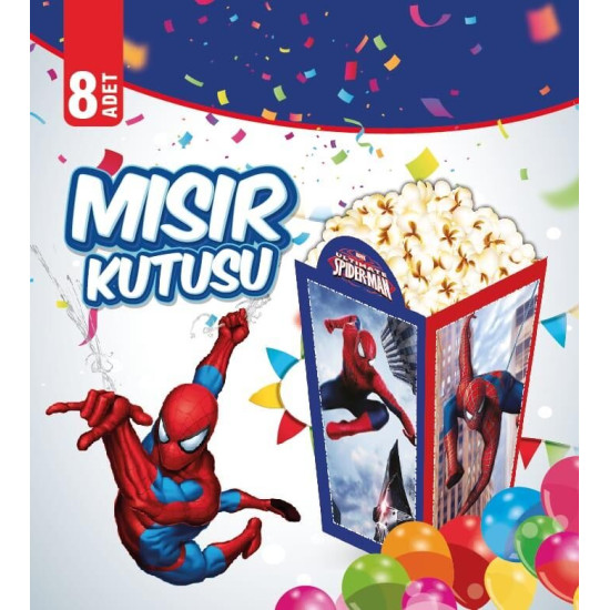Misir Kutusu örümcek 8 Li̇
