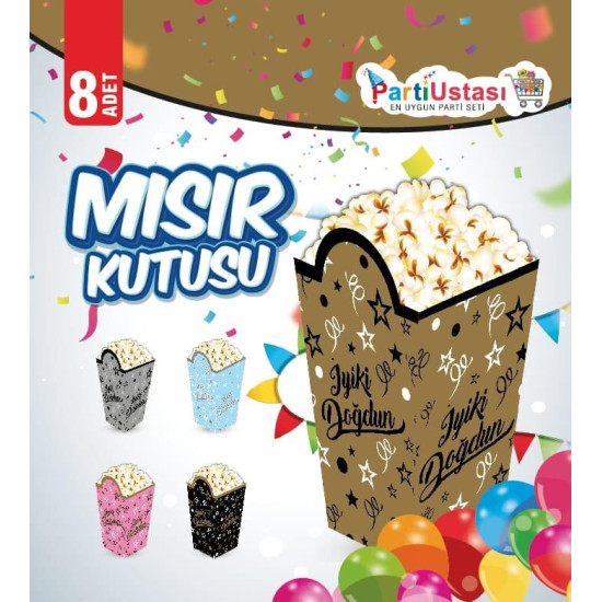 MISIR KUTUSU İ.DOĞDUN ALTIN 8 Lİ MISIR KUTUSU İ.DOĞDUN ALTIN 8 Lİ