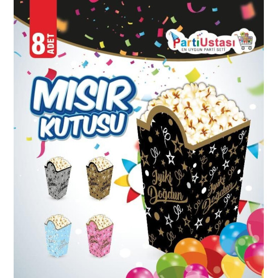 Misir Kutusu İ.doğdun Si̇yah 8 Li̇