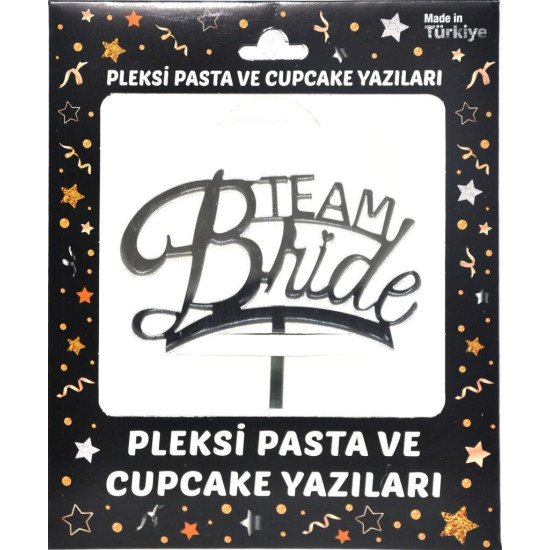 Pasta Yazisi Pleksi̇ Biride Team Gümüş