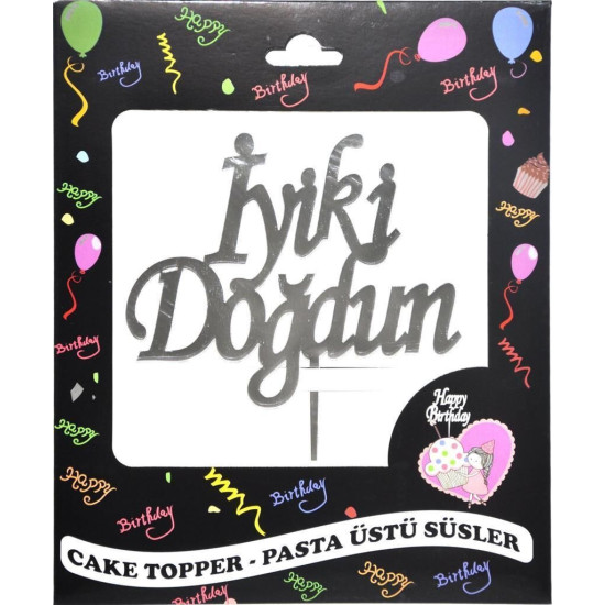 Pasta Yazisi Pleksi̇ İ.doğdun  Gümüş