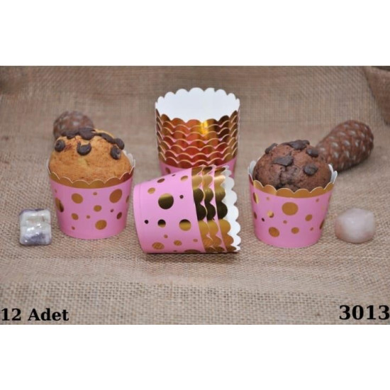 Kapsül 12 Li̇ Varakli Puanli Pembe Gold Kapsül 12 Li̇ Varakli Puanli Pembe Gold