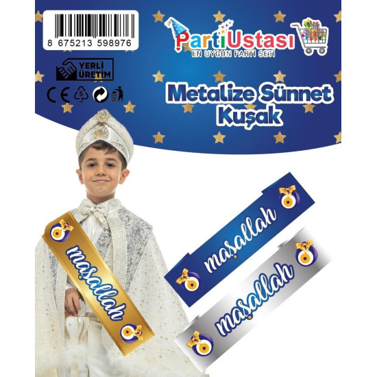 Kuşak Parlak Maşallah Gold