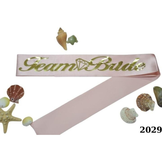 Kuşak Team Bri̇de Pembe Altin