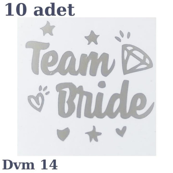 Dövme Team Bri̇de Gümüş No:14