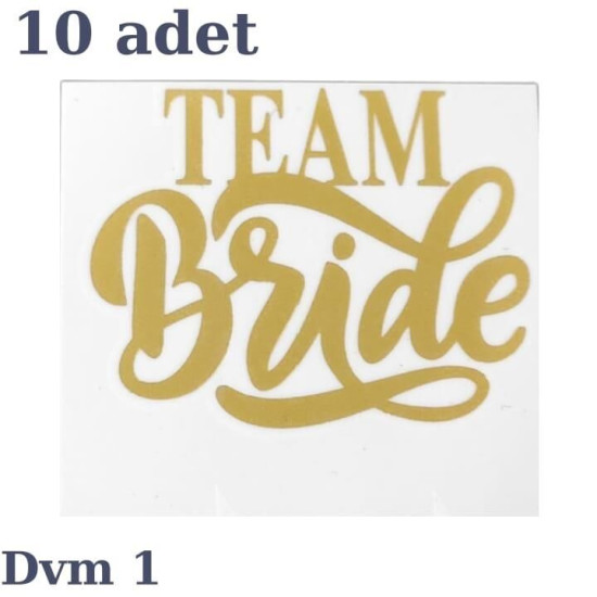 Dövme Team Bri̇de Altin No:1