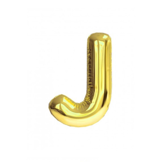 16 Inc Folyo Balon Harf Altin J