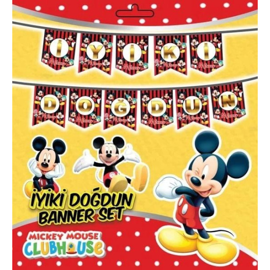Yazi 3d Banner Mi̇ckey Yazi 3d Banner Mi̇ckey