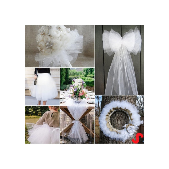 Tül Kri̇stal Beyaz