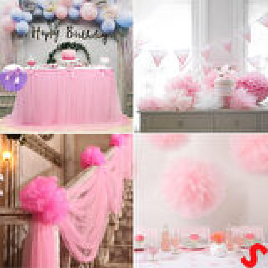 Tül Kri̇stal Pembe